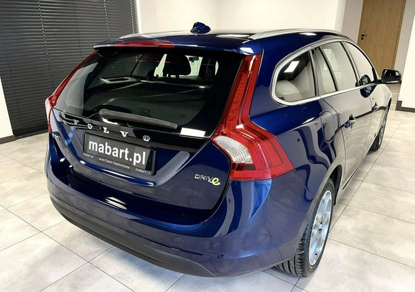 Volvo V60 cena 41000 przebieg: 190000, rok produkcji 2013 z Nakło nad Notecią małe 781